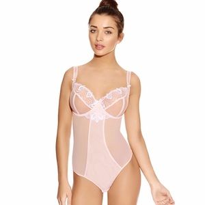 Freya Lingerie Ooh La La Underwired Bodysuit Blush